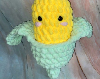 Handmade Crochet Corn Plush