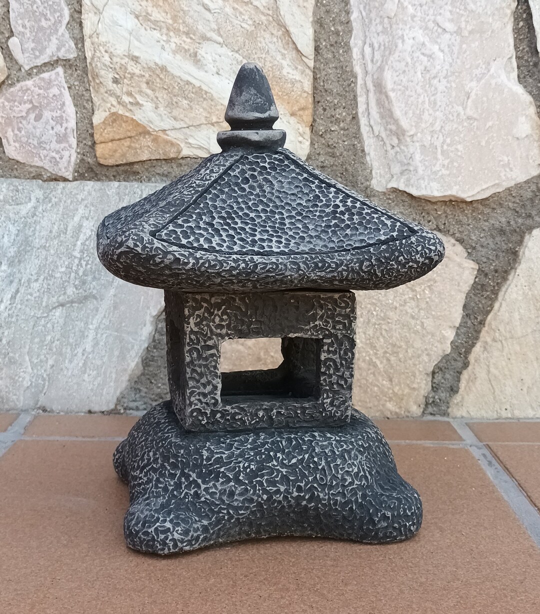 Cement Pagoda, Japanese Garden Statue, Garden Lantern, Zen Garden