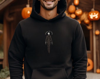 FELPA SCHELETRO DI HALLOWEEN, Felpa di Halloween divertente, Stagione Spettrale, Maglietta Scheletro Divertente, Maglietta Personalizzata, Regalo Felpa di Halloween