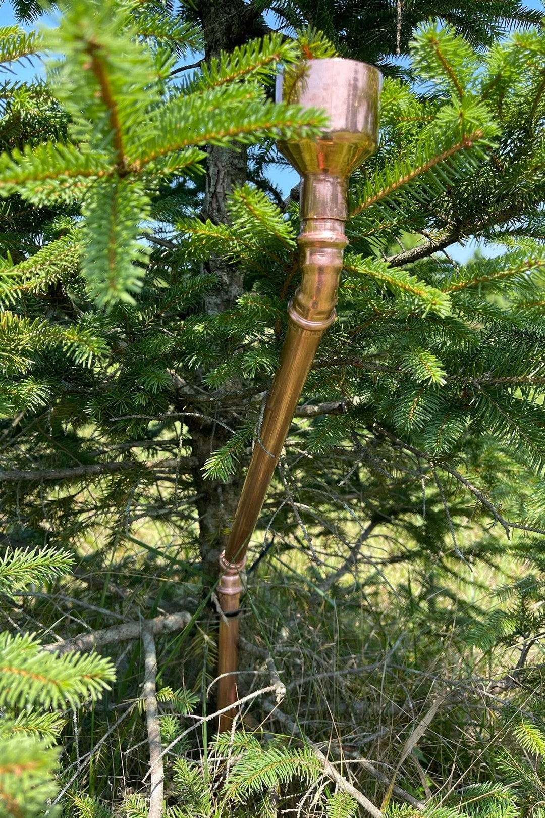 Copper Pipe Christmas Tree Watering Funnel Etsy
