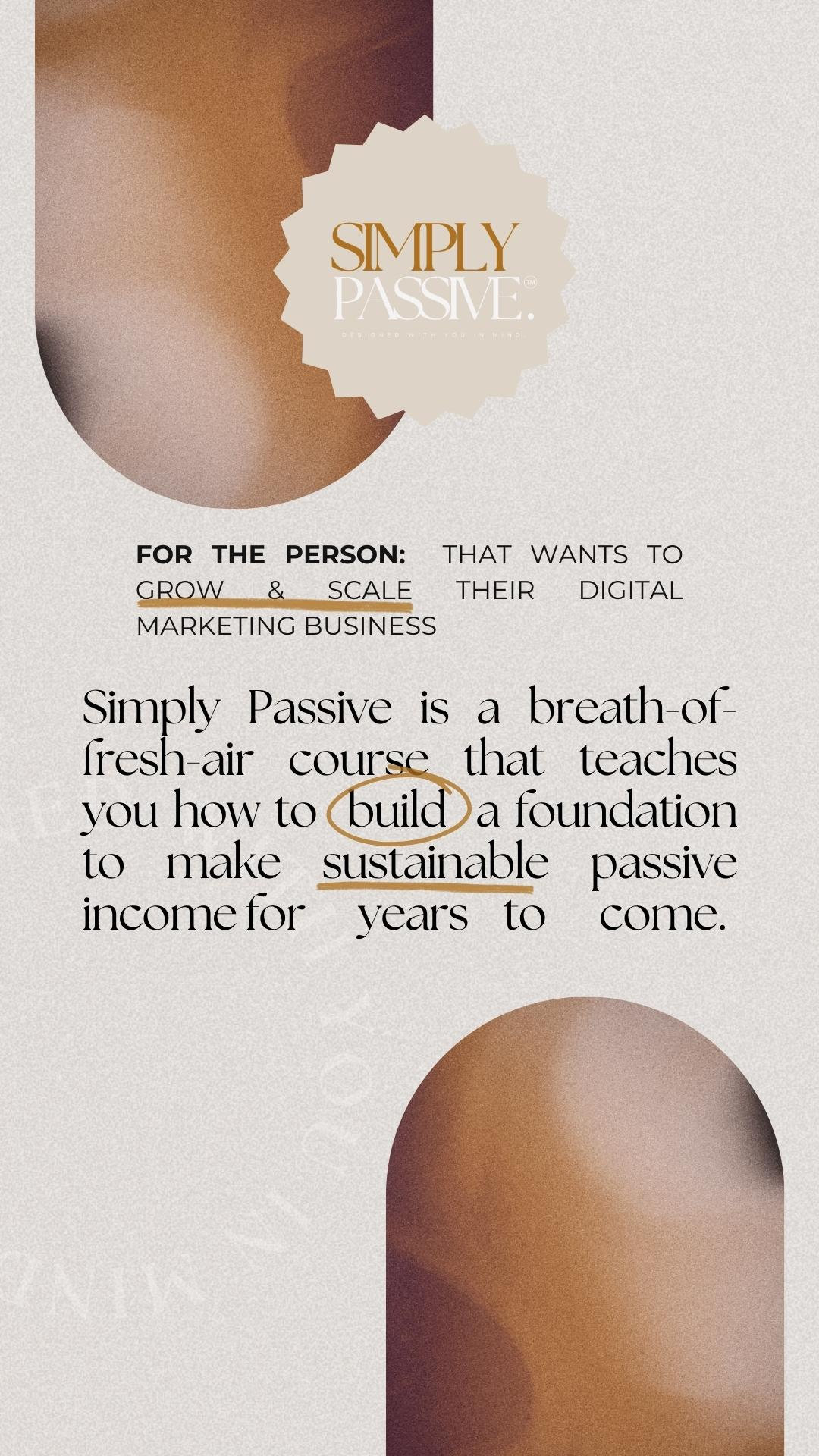 Simply Passive Digital Marketing Course, Master Resell Rights, Faceless ...