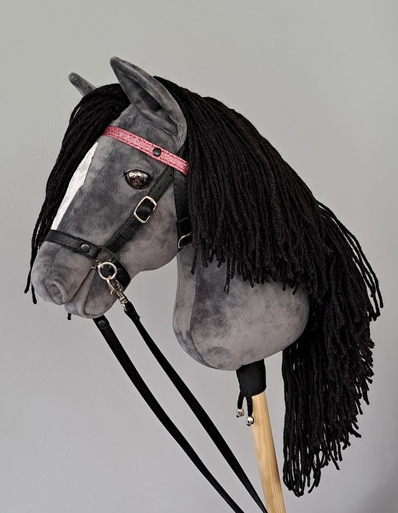 Hobby Horse GRAY with a spot image 1