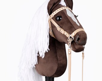 Hobby Horse Golden Brown LUSITANO WHITE with a spot