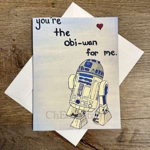 R2D2 Star Wars Grußkarte | Valentinstag | Jubiläum
