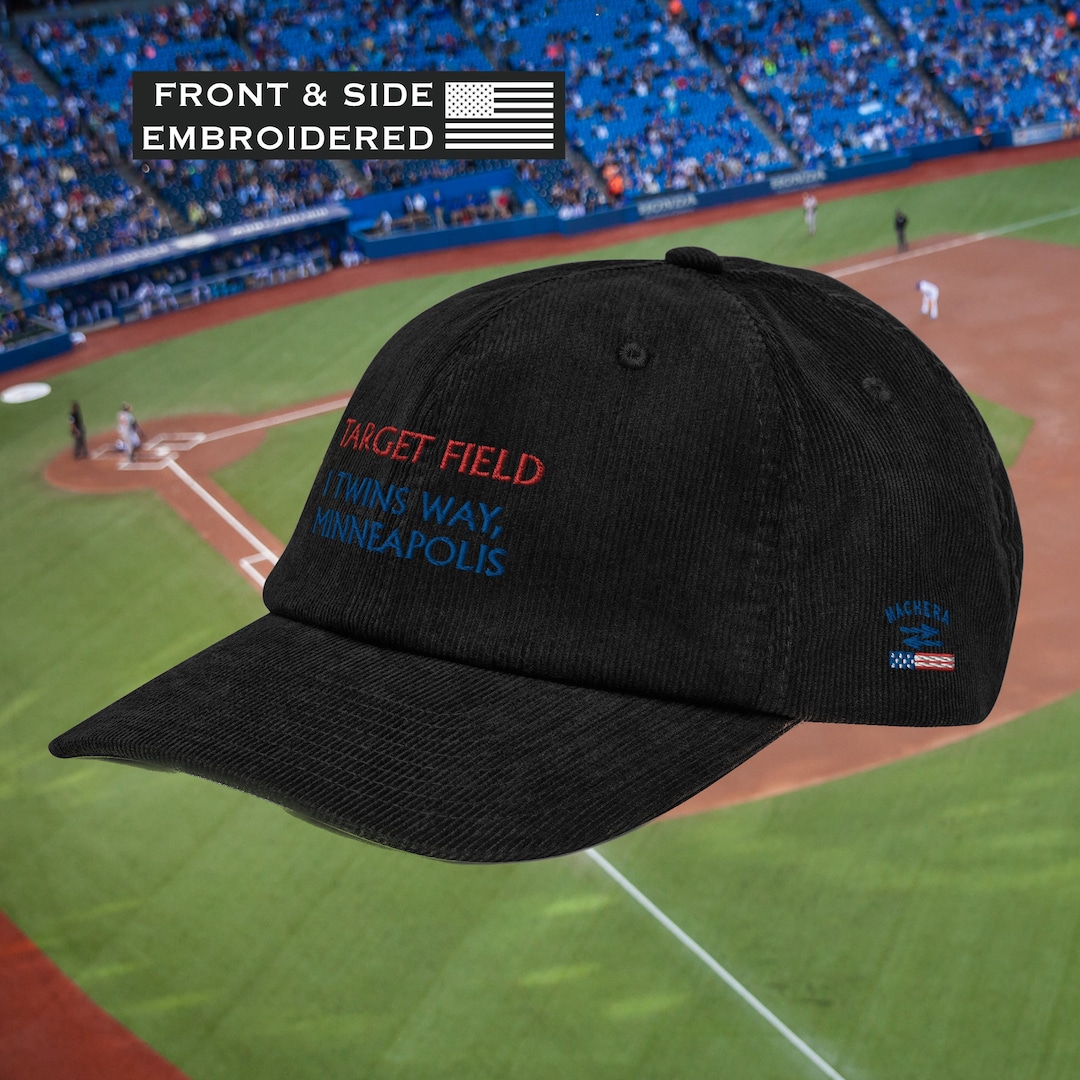 Minnesota Twin Cities Retro MLB 80s90s Style Corduroy Dad Hat Vintage
