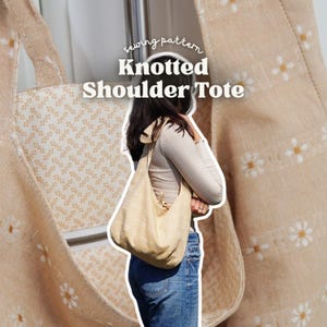 Shoulder Bag Sewing Pattern | Beginner-Friendly PDF | No Hardware | Modern Everyday Bag