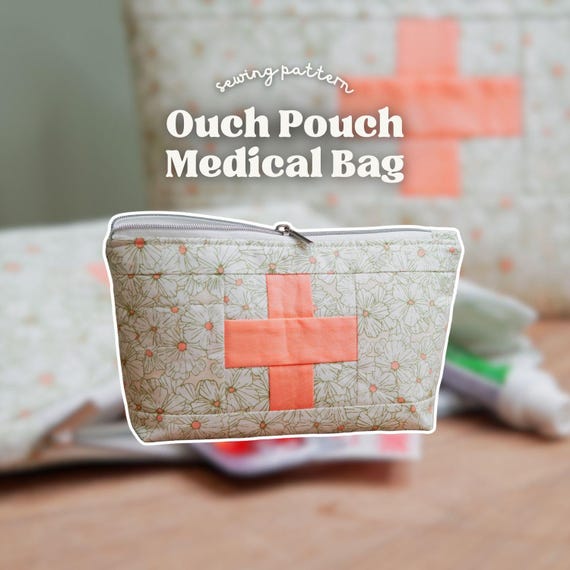 First Aid Bag PDF Sewing Pattern | Ouch Pouch | Beginner-Friendly Tutorial | Emergency Kit