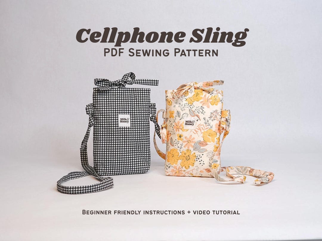 Mini Crossbody Bag Sewing Pattern | Beginner-friendly PDF - Etsy