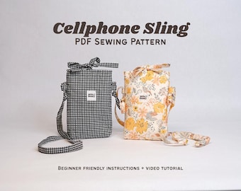 Mini Crossbody Bag Sewing Pattern | Beginner-Friendly PDF