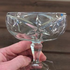 Vintage Glass Compotes (set of 3)