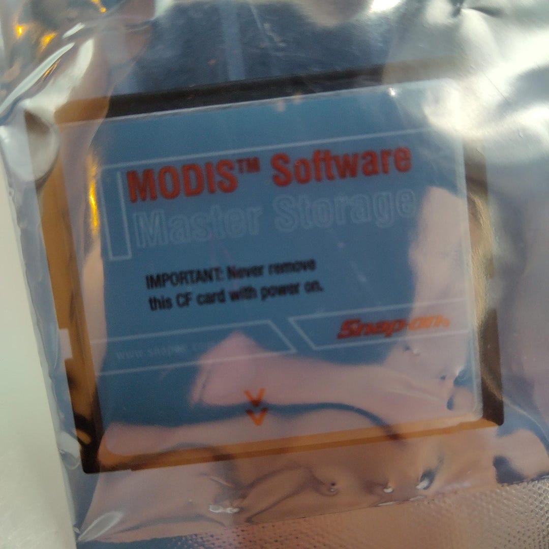 New Snap on Modis Master Storage Card Diagnostic Scanner Sealed - Etsy