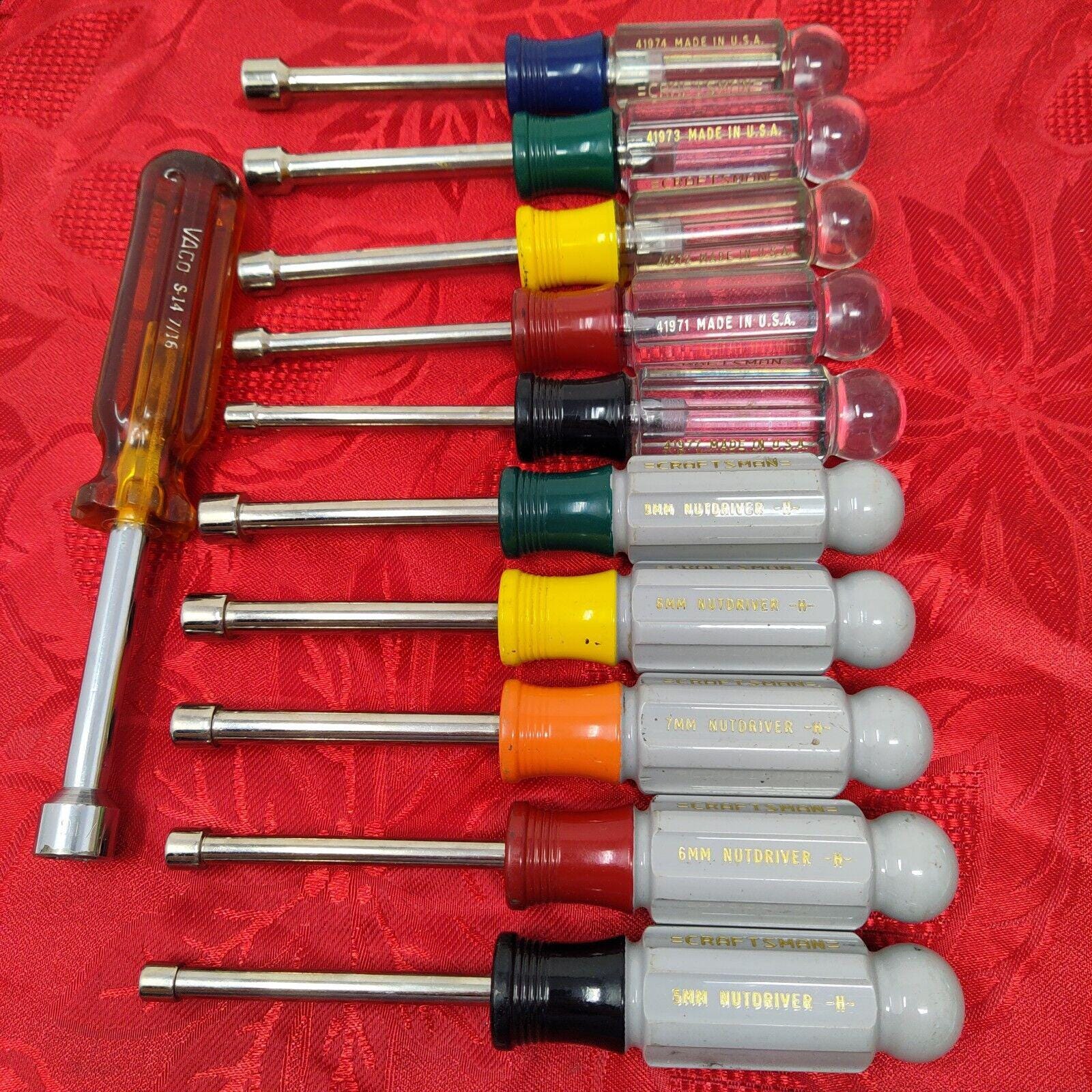Craftsman 10 piece nut driver set discount