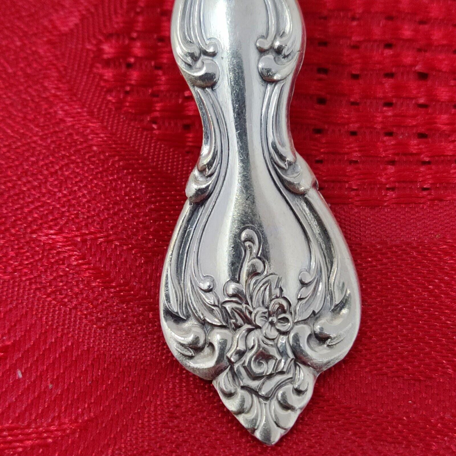 VTG International Silver Plate Interlude Scallop Cream Serving Spoon Ladle