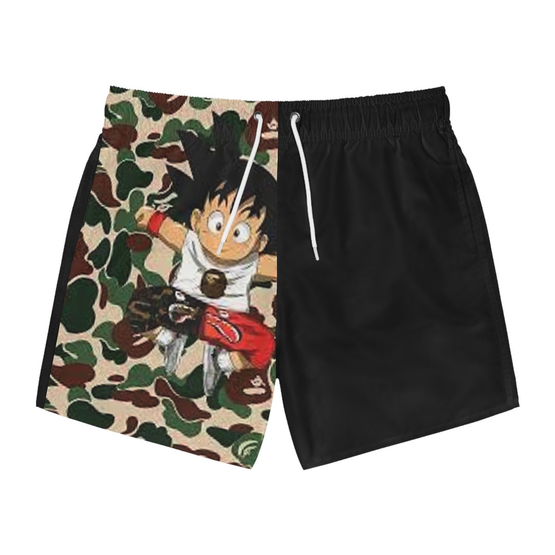 Goku Swim Trunks Etsy
