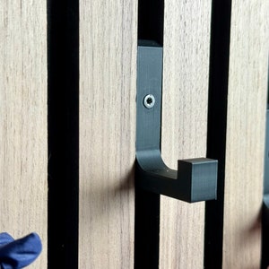 Akustikpaneele Haken 5er Set - Ohne Bohren Für 10-19 Mm Leisten (Grün)