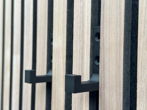 Haken Für Akustikpaneele - 9-tlg. Set Ohne Bohren, Kleiderhaken Für Wandpaneele