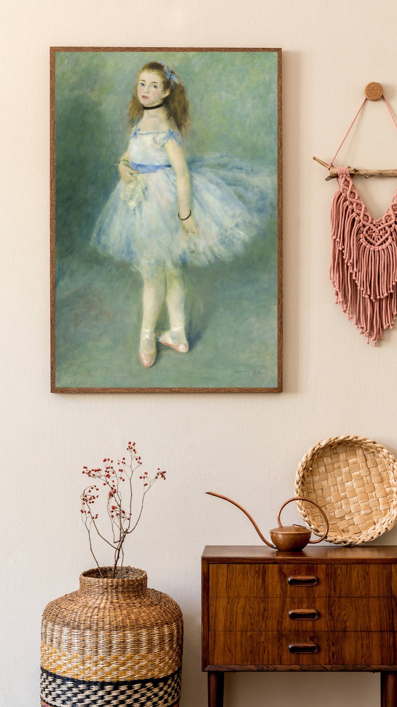 Soft vintage nursery wall art gallery set, ballet art, balletcore, coquette wall decor, nutcracker ballet, printable digital download, image 4