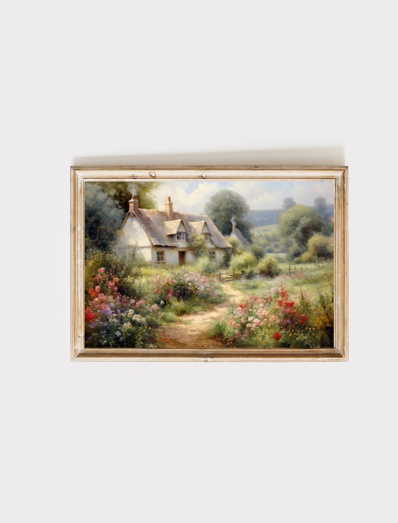 Cottagecore painting
