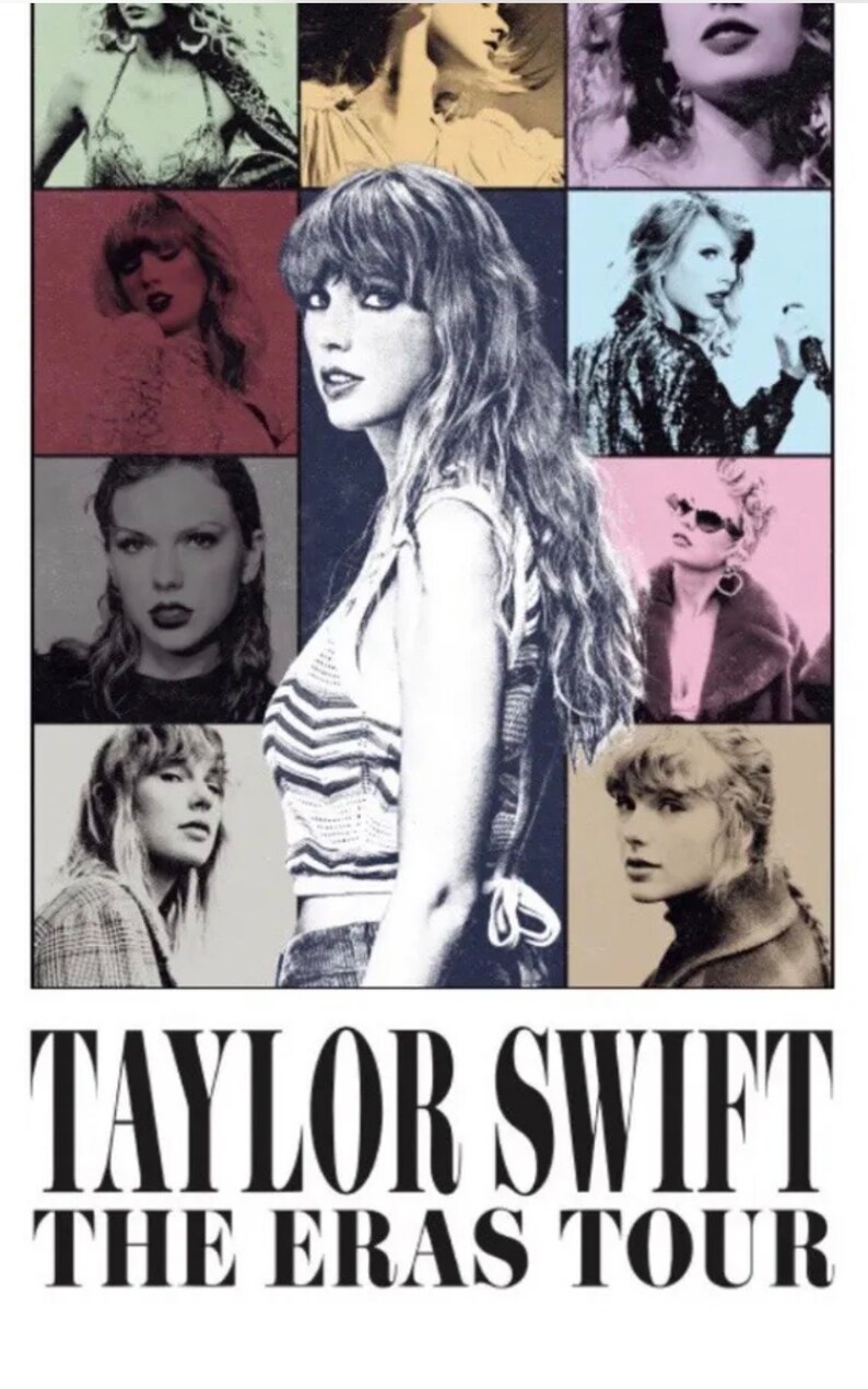 Taylor Swift The Eras Tour Pvc Card Lanyard Personalised Etsy Australia
