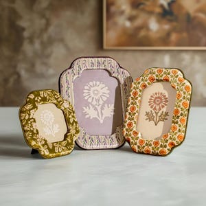 Solid Wood Photo Frame，5x7'', 4x6'', 4x4''velvet Frame