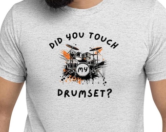 Hai toccato la mia batteria? - Maglietta Tri-Blend di Step Brothers - Will Ferrell - Film cult classici Citazione divertente Citazioni di film Cinephile Maglietta