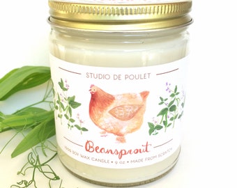 Beansprout || 9 oz Jar Candle