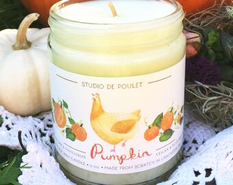 Pumpkin || 9 oz Jar Candle