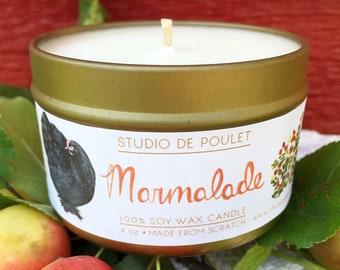 Marmalade || 4 oz Tin Candle