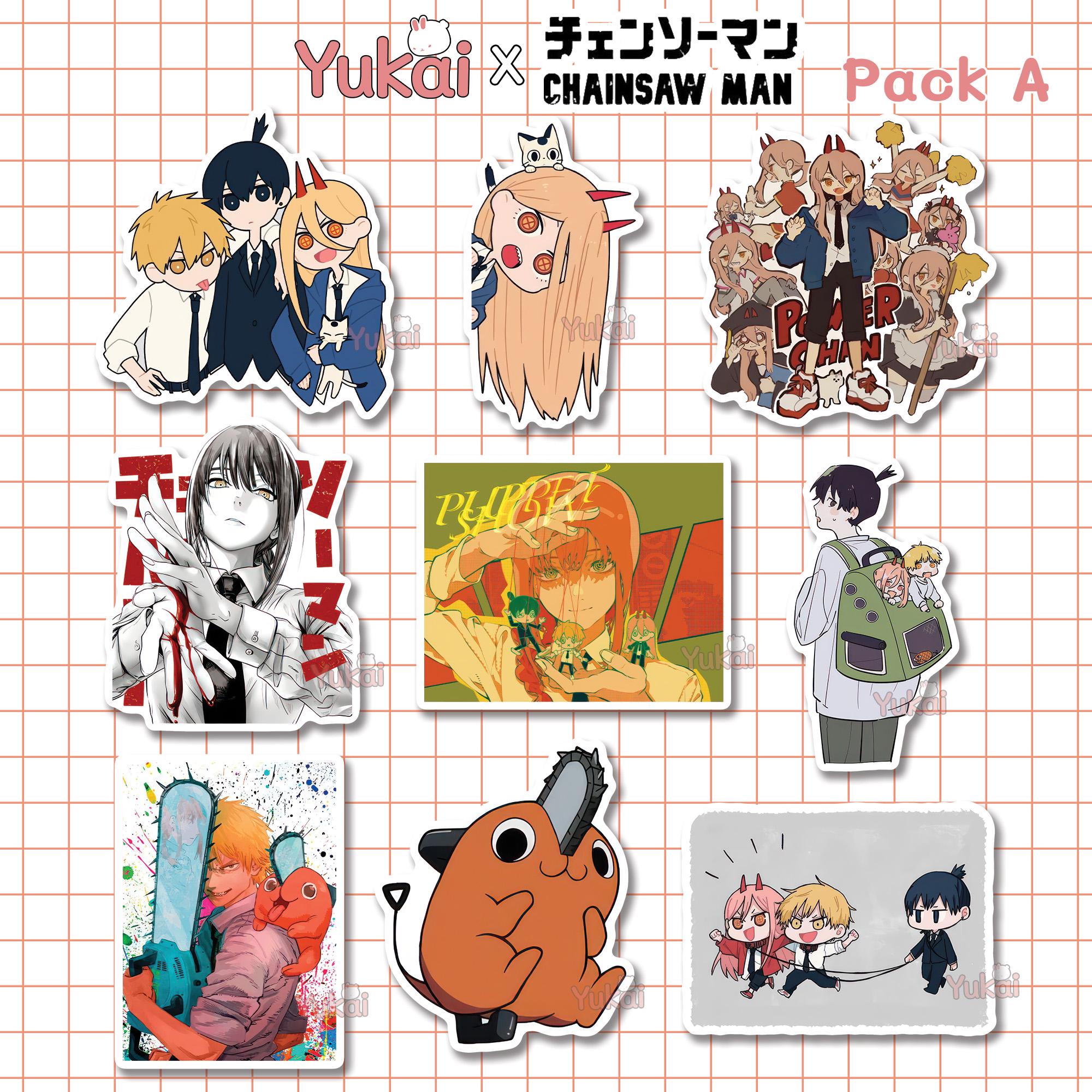 Chainsaw Man Sticker Pack – Digital Stickers for Goodnotes, Journal ...