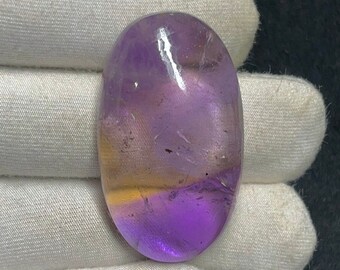 Rare Natural Ametrine Cabochon Beautiful Top Quality Ametrine Smooth Plain Loose GemstoneJewelry Making 70 ct 39x23x9 mm