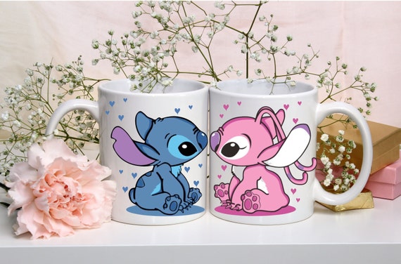 Deux Mug Personnalisé Mug Stitch Mug Stitch Amoureux Mug Couple