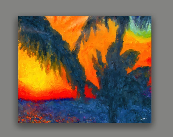 Abstract Belize Colorful Fine Art Print by Lynn A. Marie
