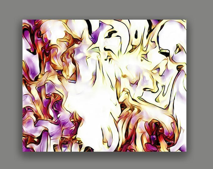 Abstract Pink Colorful Fine Art Print by Lynn A. Marie