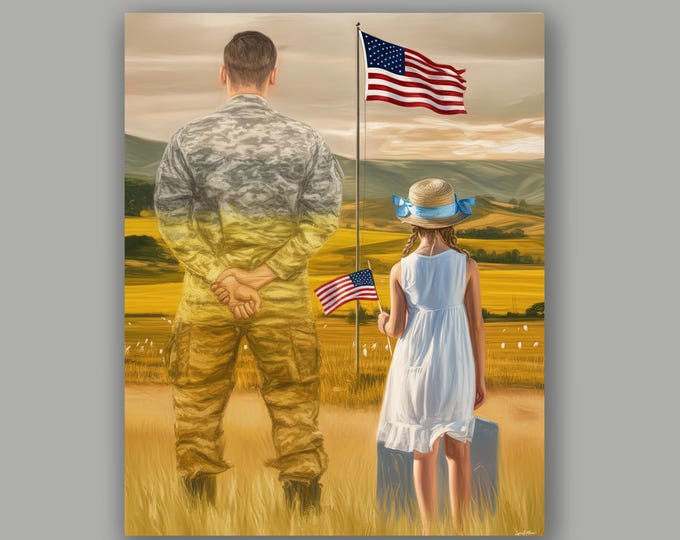 Military Fine Art Print By Artist Lynn A. Marie