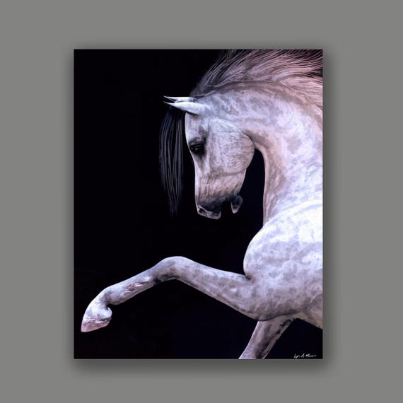 Arabian Horse Giclee Art Print: Created  by Lynn A. Marie