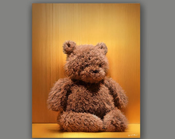 Teddy Bear Fine Art Print By Artist Lynn A. Marie