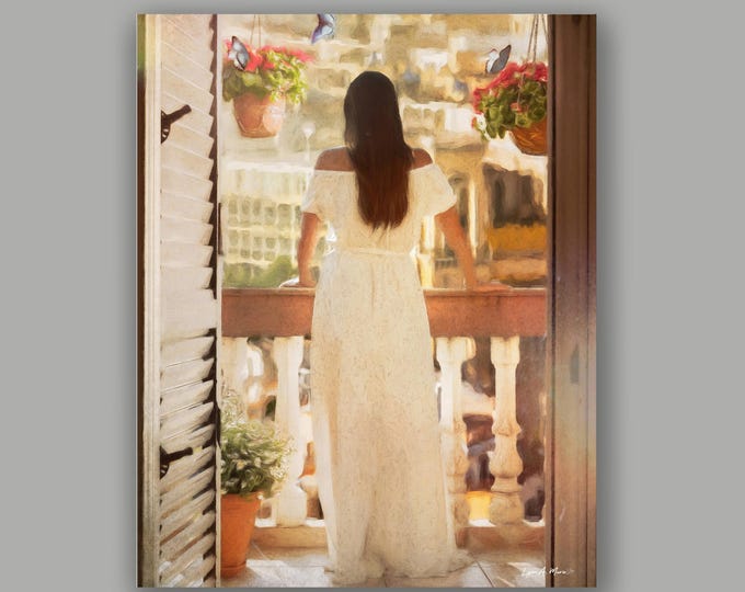 Modern Woman Fine Art Print By Artist Lynn A. Marie