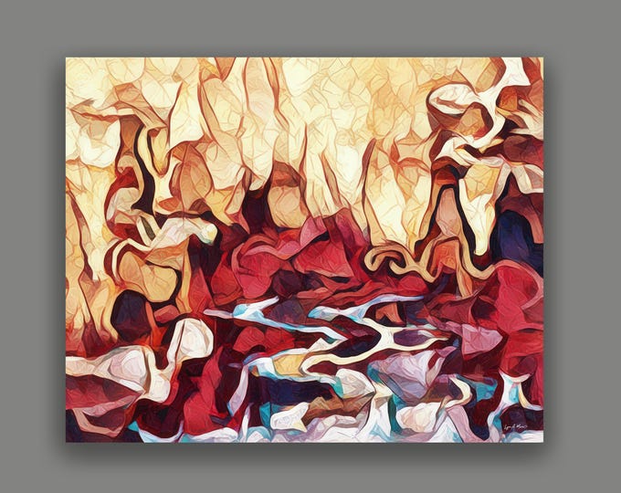 Abstract Colorful Fine Art Print by Lynn A. Marie