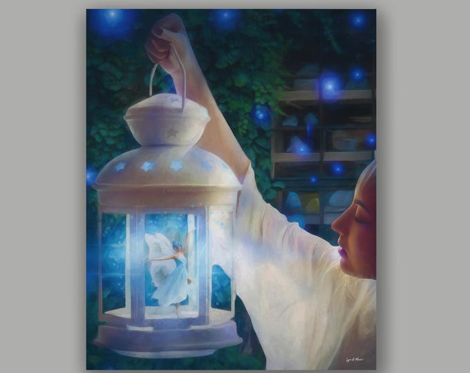 Fantasy Fairy Fine Art Print By Artist Lynn A. Marie