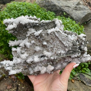 Large Freestanding Calcite and Pyrite Specimen