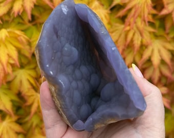 Rare Large Purple Botryoidal Fluorite Specimen from Xinyang