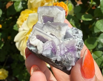 Color-changing Green-blue English Fluorite From the Cousin Jack