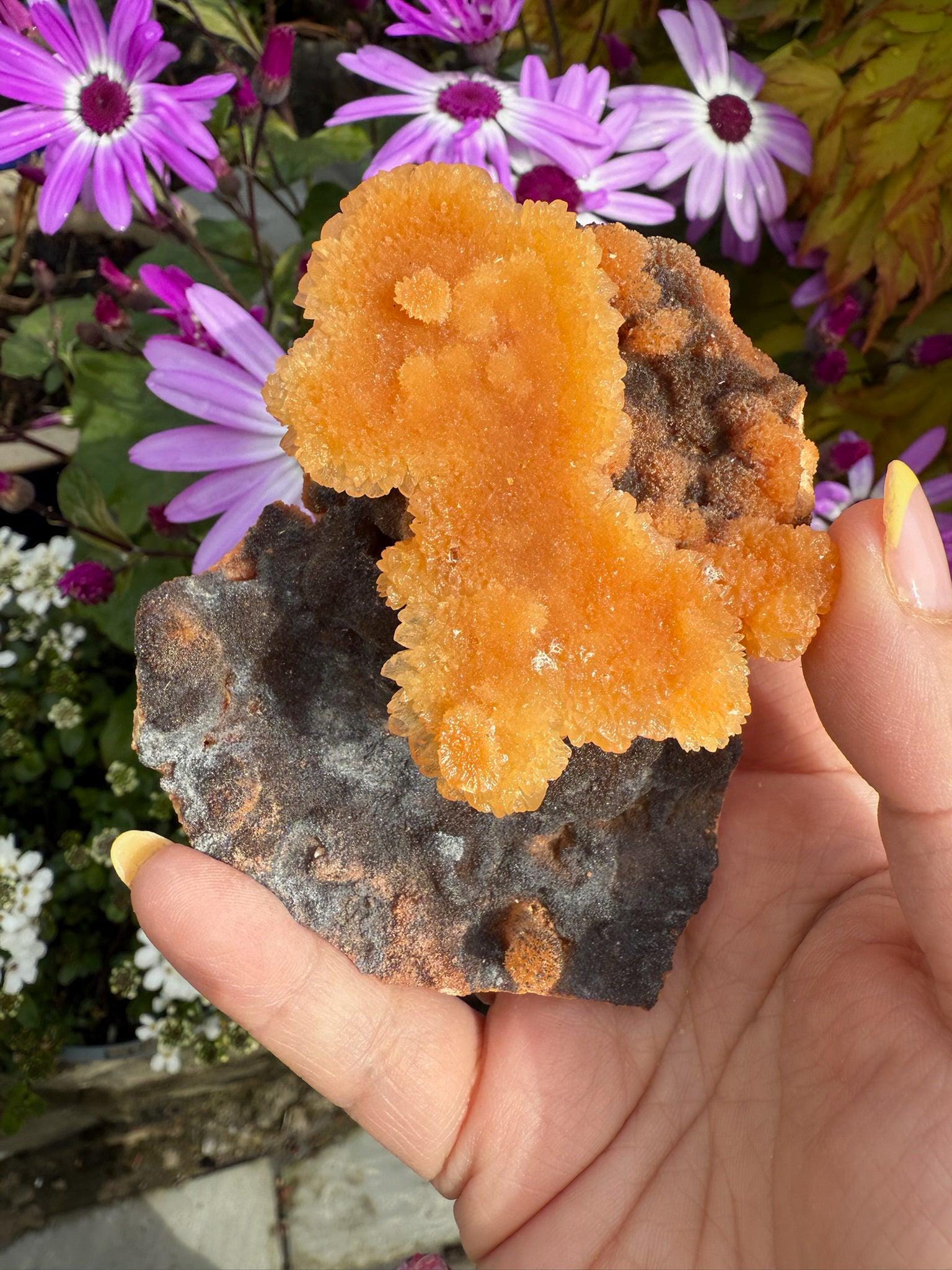 Unusual Vibrant Calcite Specimen from Wenshan