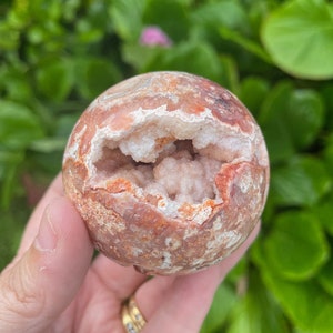 Druzy Crazy Lace Agate Sphere
