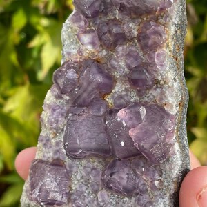 Purple Cubic Fluorite Specimen