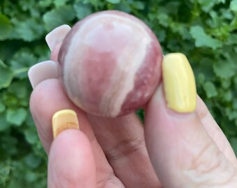 Rhodochrosite Sphere