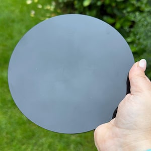 黒曜石水晶鏡 直径10cmまたは4インチ - Etsy 日本