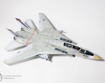 F-14トムキャットキーホルダー：クロムメッキ真鍮製戦闘機キーリング