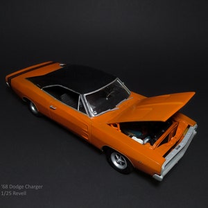 1/25 68 Dodge Charger - Handmade built model
