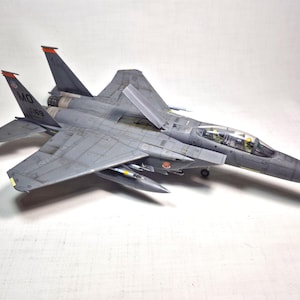 1/48 McDonnell Douglas F-15E Strike Eagle - Handmade built model